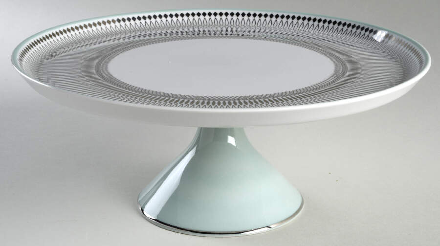 Venezia 11" Diameter Pedestal Cake Stand by Vista Alegre-1
