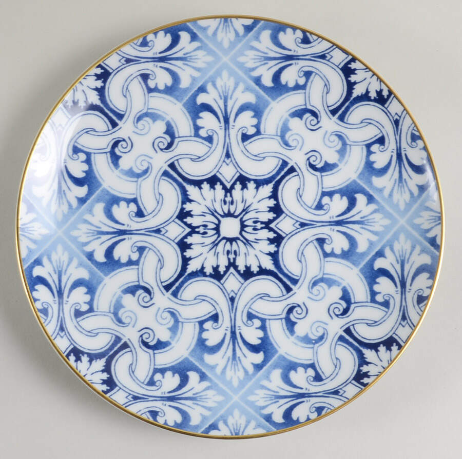 Transatlantica Luncheon Plate by Vista Alegre-1