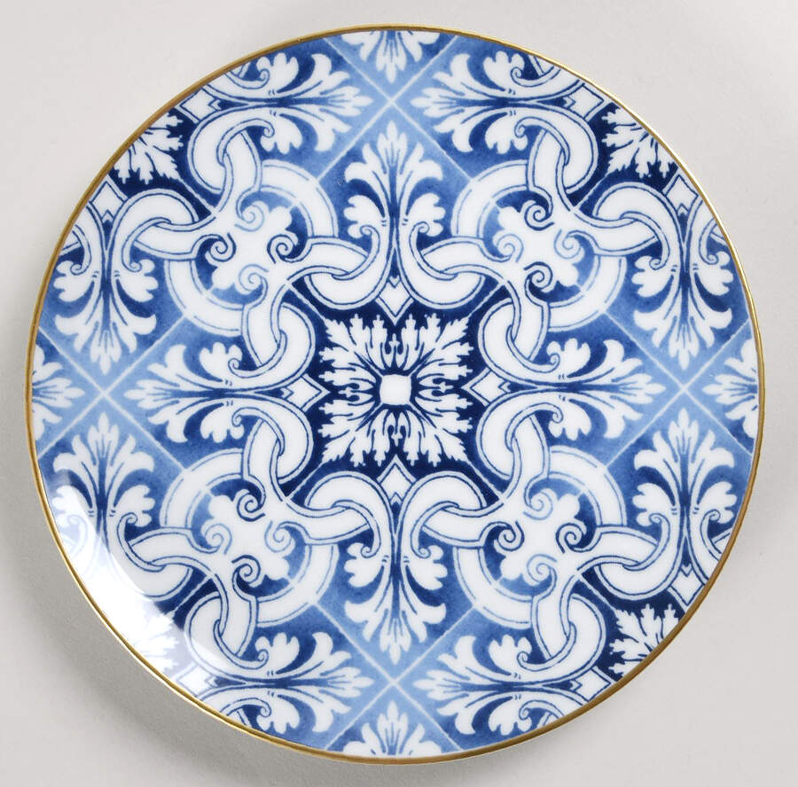 Transatlantica Salad/Dessert Plate by Vista Alegre-1