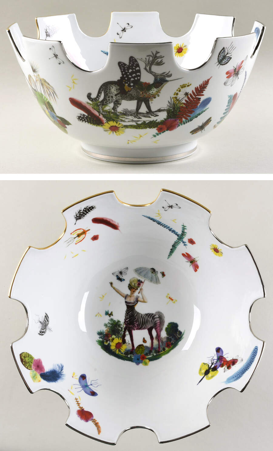 Caribe 12" Large Fruit Bowl by Vista Alegre-1