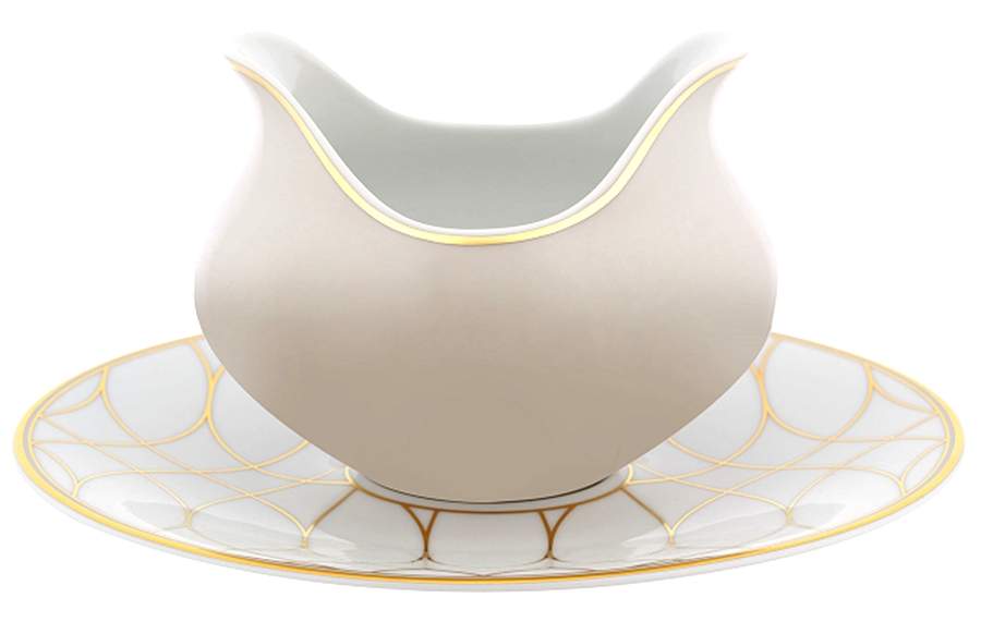 Terrace Open Sauce Boat & Underplate by Vista Alegre-1