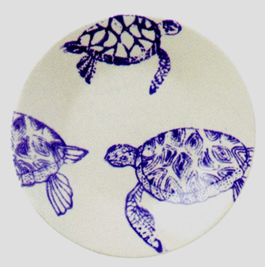 Costiera Dinner Plate by Vietri (Italy)-1