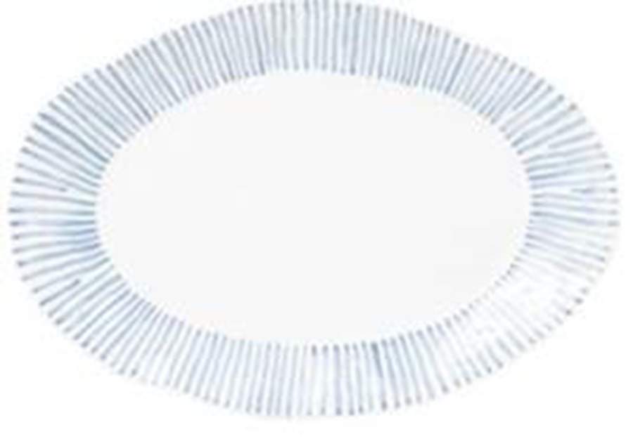 Modello 17" Oval Serving Platter by Vietri (Italy)-1