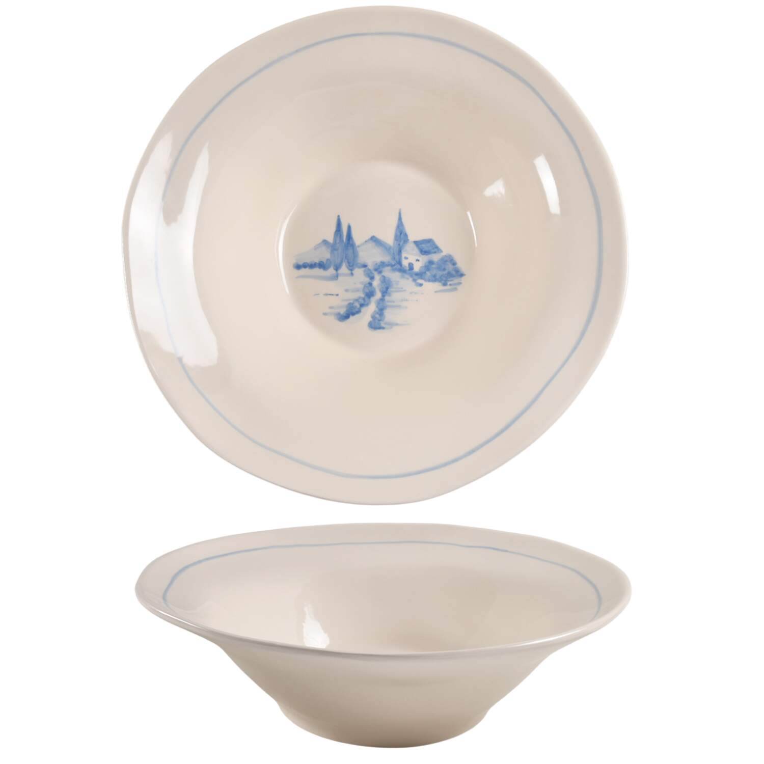 Modello 15" Round Serving Bowl by Vietri (Italy)-1