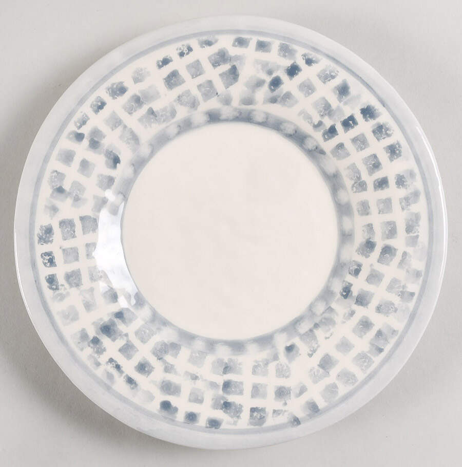 Mosaico Blu Salad Plate by Vietri (Italy)-1