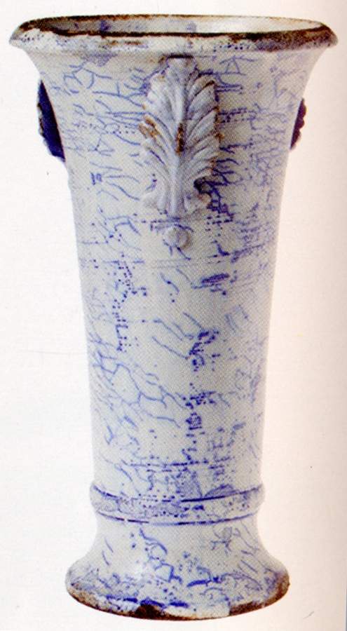 Carrara 17" Vase by Vietri (Italy)-1