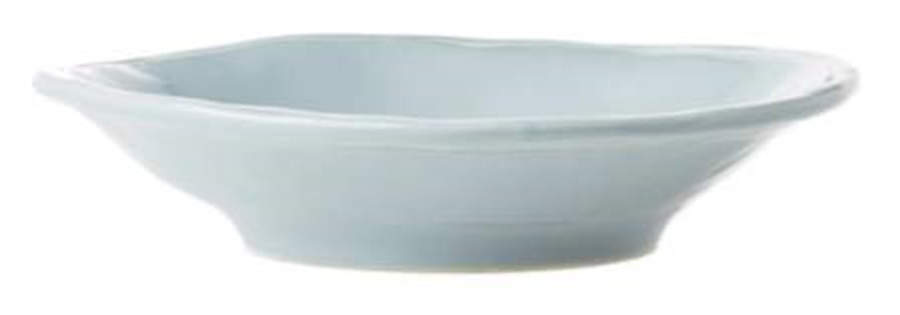 Fresh Gray 9" Individual Pasta Bowl by Vietri (Italy)-1