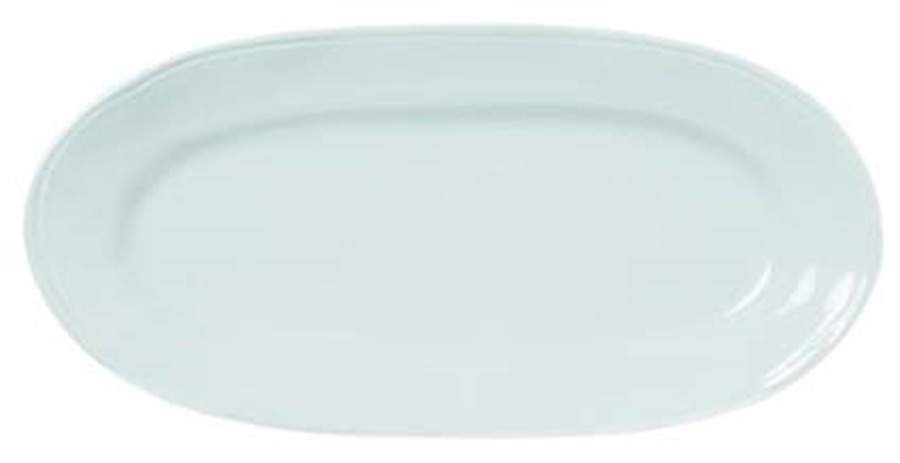 Fresh Aqua 16" Oval Serving Platter by Vietri (Italy)-1