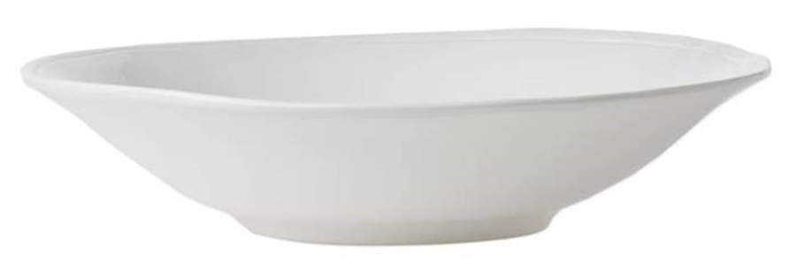 Fresh White 15" Round Serving Bowl by Vietri (Italy)-1