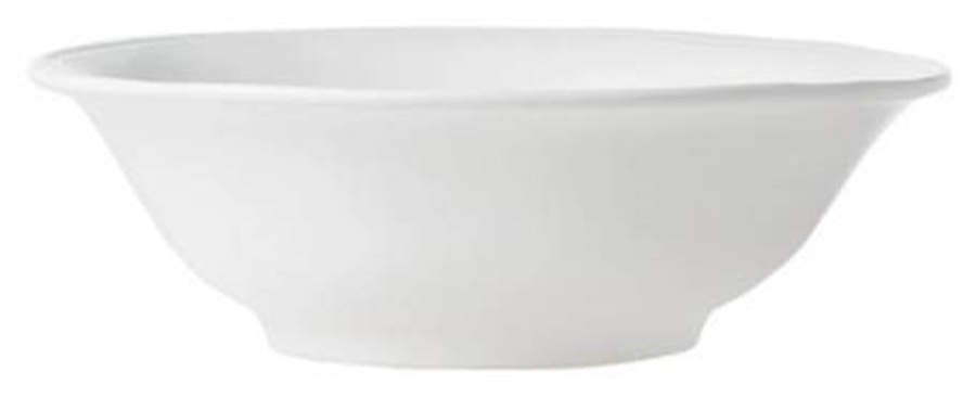 Fresh White 11" Round Serving Bowl by Vietri (Italy)-1