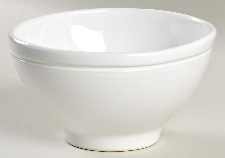 Fresh White Soup/Cereal Bowl by Vietri (Italy)-1