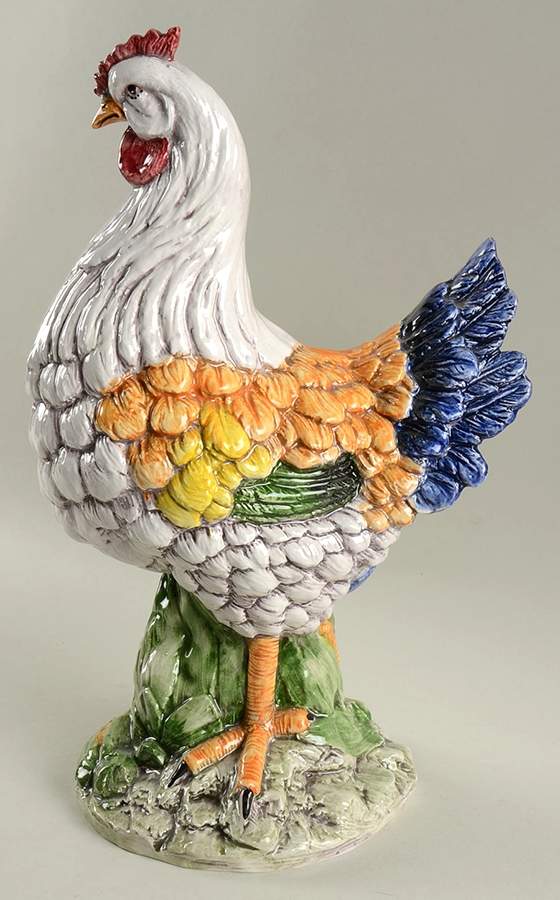 Giftware Hen Figurine by Vietri (Italy)-1