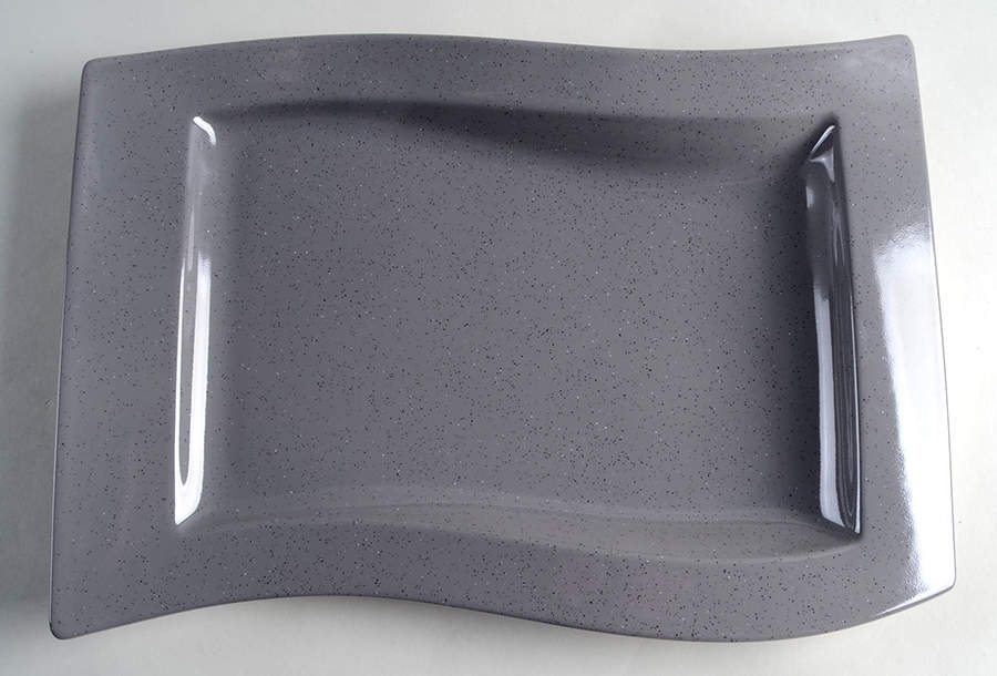 New Wave Stone 13" Rectangular Serving Platter by Villeroy & Boch-1