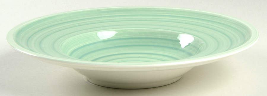 Artesano Nature Green (Vert) Large Rim Soup Bowl by Villeroy & Boch-1