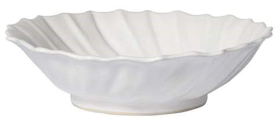 Incanto Stone White 12" Round Serving Bowl by Vietri (Italy)-1