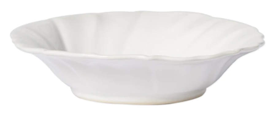 Incanto Stone White 9" Soup/Pasta Bowl by Vietri (Italy)-1