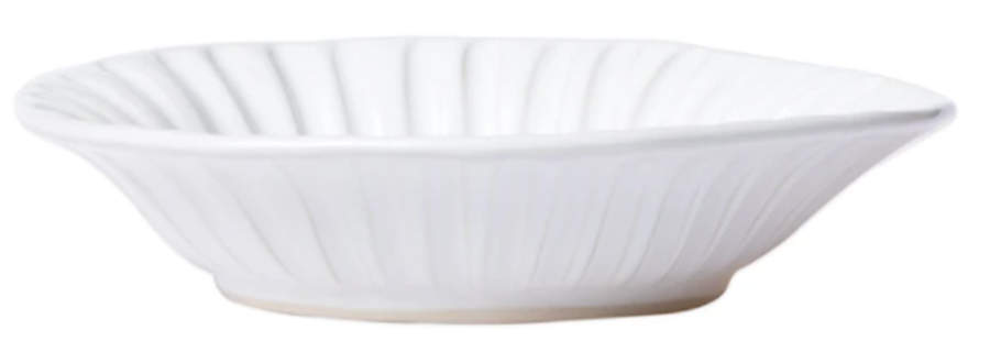 Incanto Stone White 9" Soup/Pasta Bowl by Vietri (Italy)-1