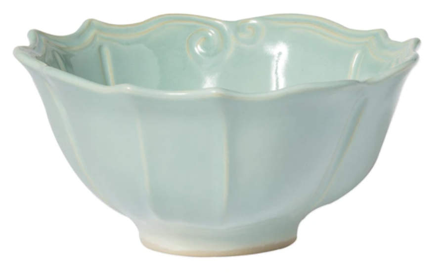 Incanto Stone Aqua 10" Round Serving Bowl by Vietri (Italy)-1
