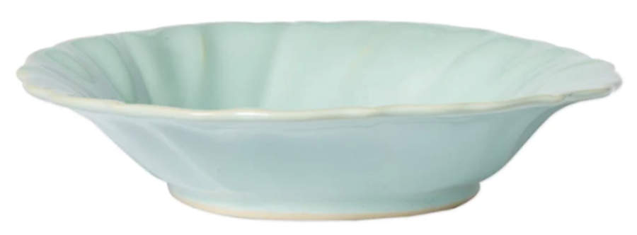 Incanto Stone Aqua 9" Soup/Pasta Bowl by Vietri (Italy)-1