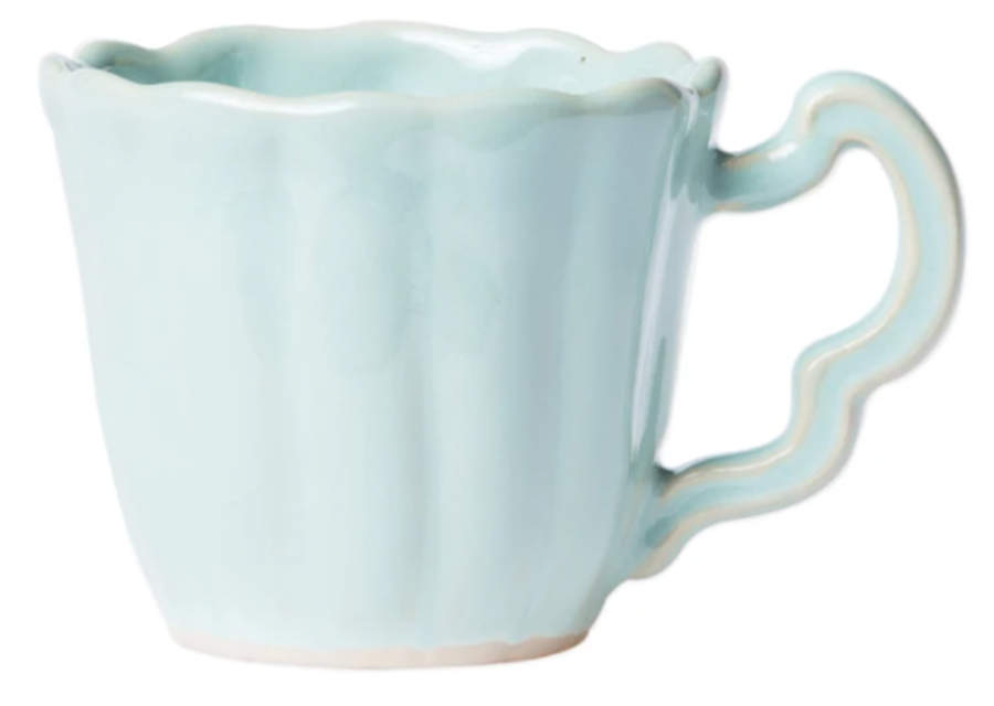 Incanto Stone Aqua Mug by Vietri (Italy)-1