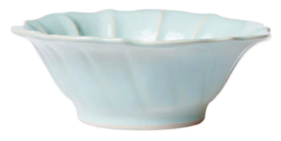 Incanto Stone Aqua Coupe Cereal Bowl by Vietri (Italy)-1