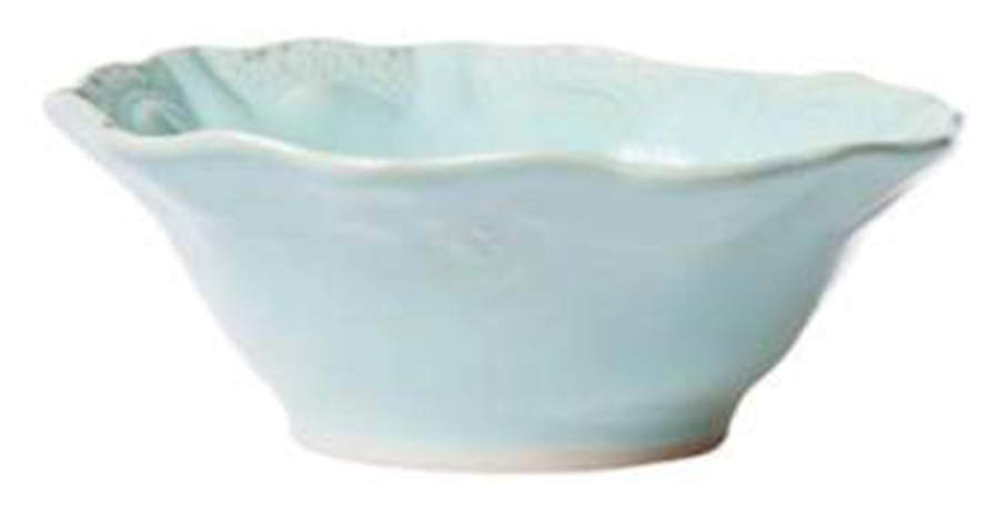 Incanto Stone Aqua Coupe Cereal Bowl by Vietri (Italy)-1