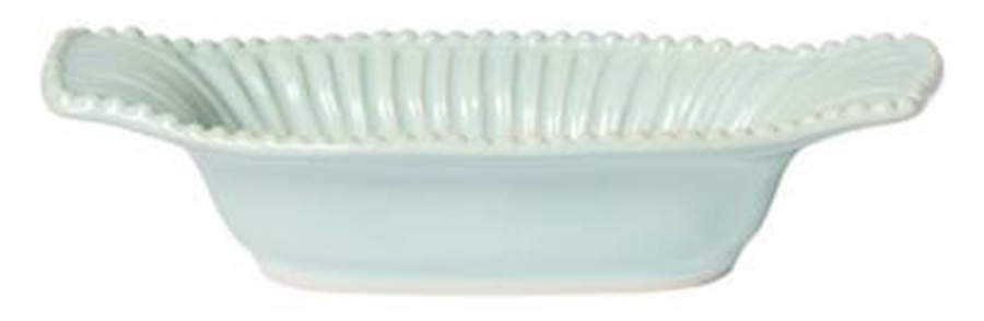 Incanto Stone Aqua 10" Augratin by Vietri (Italy)-1