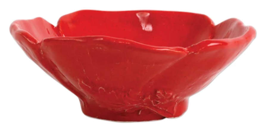 Lastra Poppy Condiment Bowl by Vietri (Italy)-1