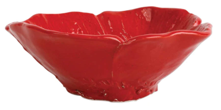 Lastra Poppy Figural All Purpose Bowl by Vietri (Italy)-1