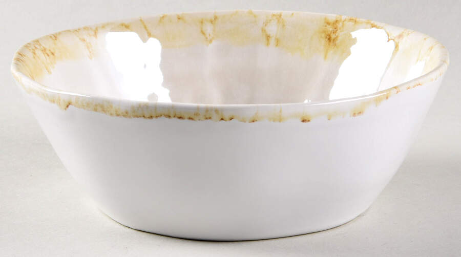 Perla Coupe Cereal Bowl by Vietri (Italy)-1