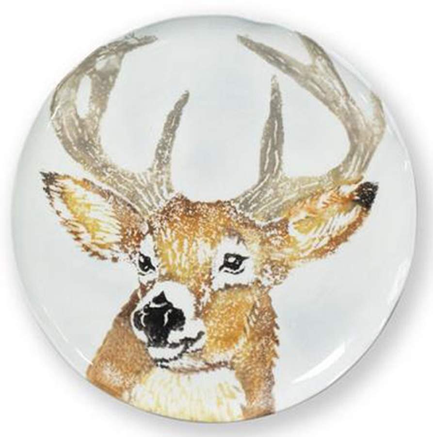 Into the Woods Salad Plate by Vietri (Italy)-1