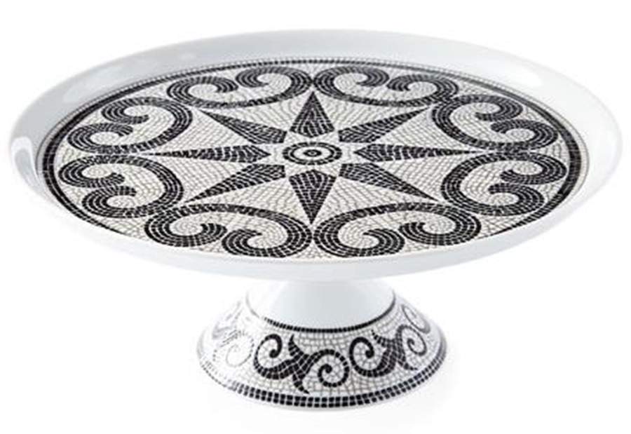 Calcada 11" Diameter Pedestal Cake Stand by Vista Alegre-1