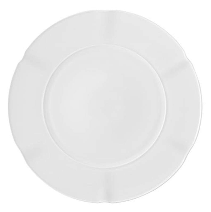 Crown White Dinner Plate by Vista Alegre-1