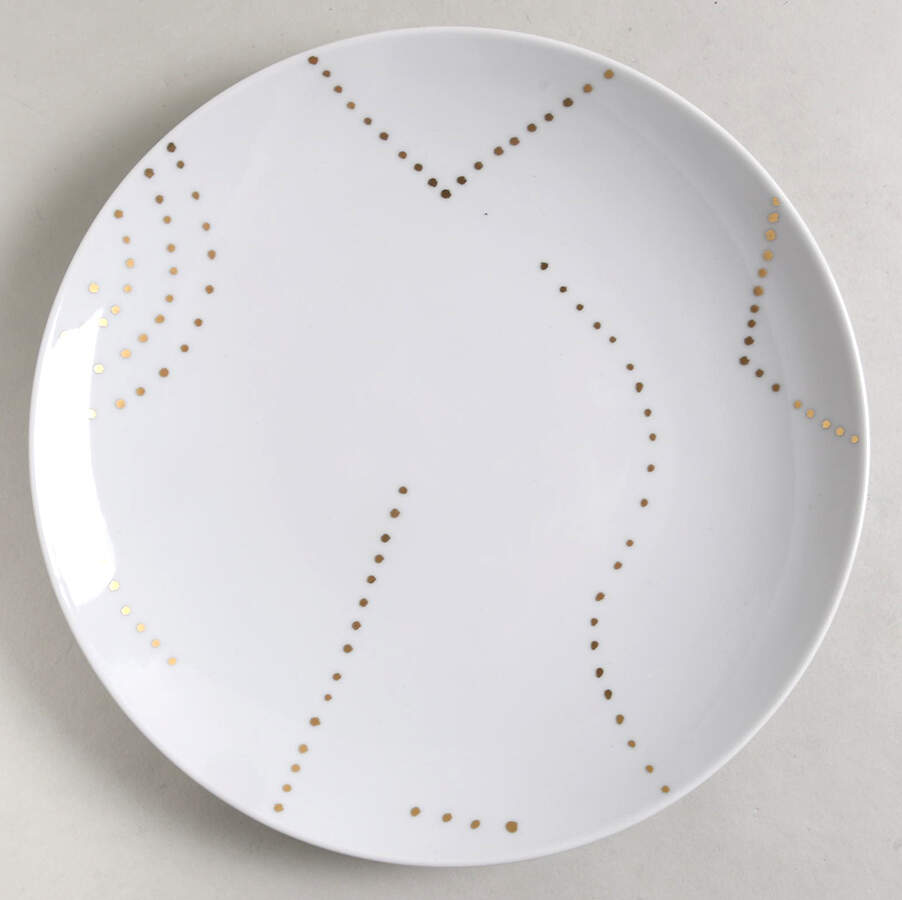 Folkifunki Salad/Dessert Plate by Vista Alegre-1