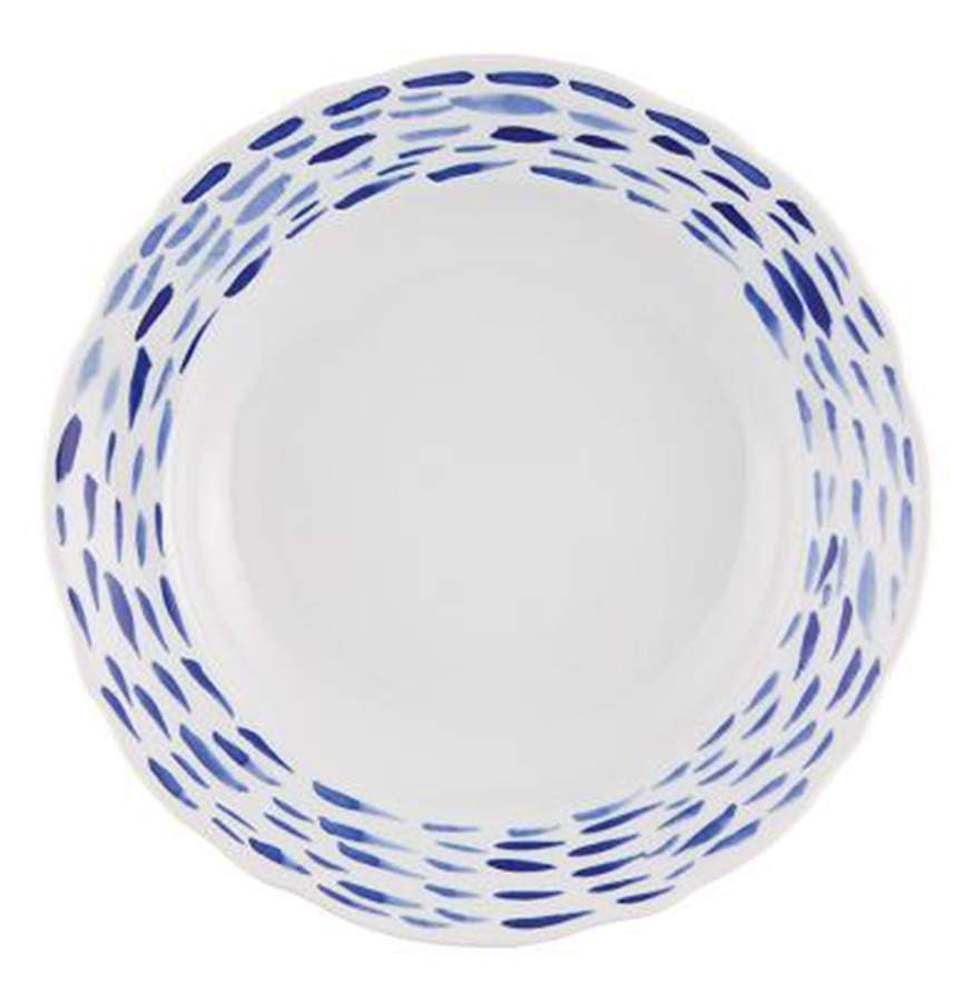 Folkifunki Large Rim Soup Bowl by Vista Alegre-1