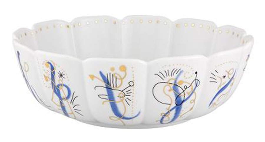 Folkifunki 9" Salad Serving Bowl by Vista Alegre-1