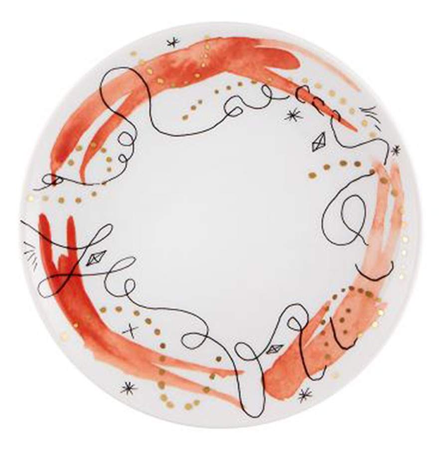 Folkifunki Bread & Butter Plate by Vista Alegre-1