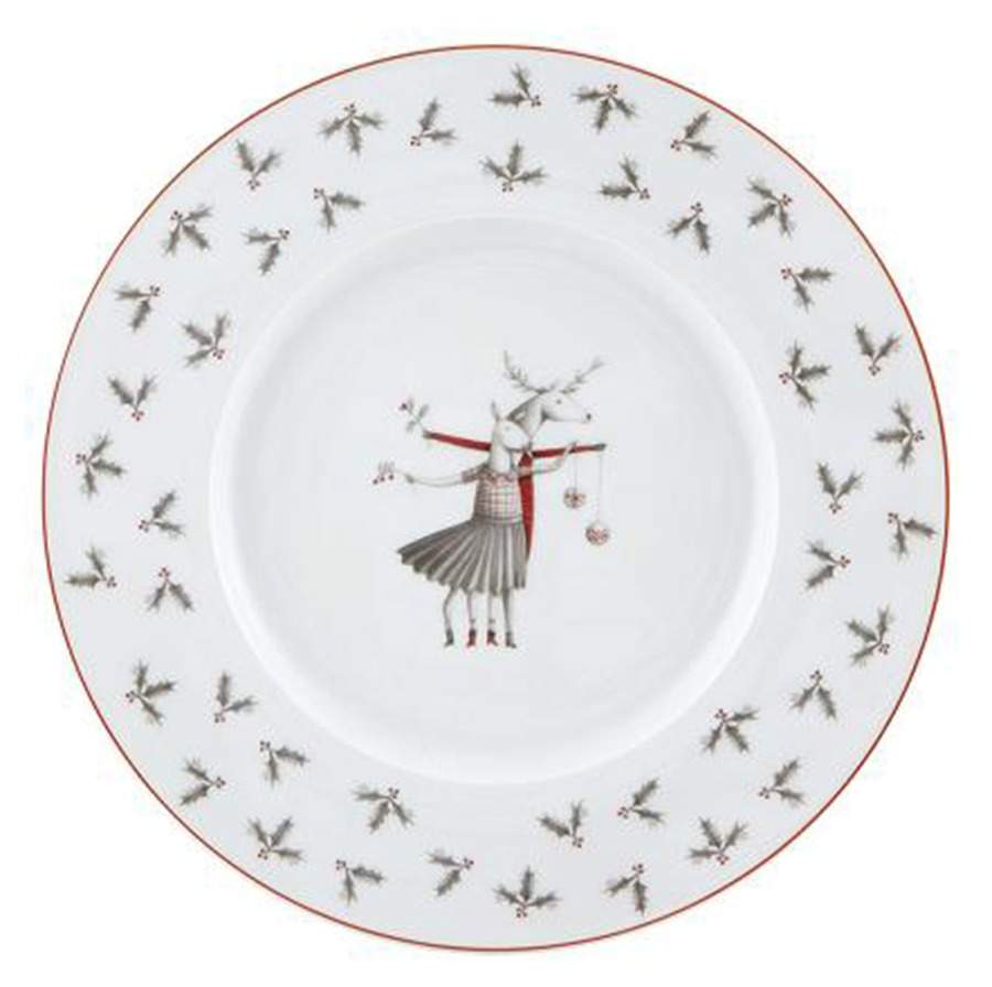 Noel Salad/Dessert Plate by Vista Alegre-1