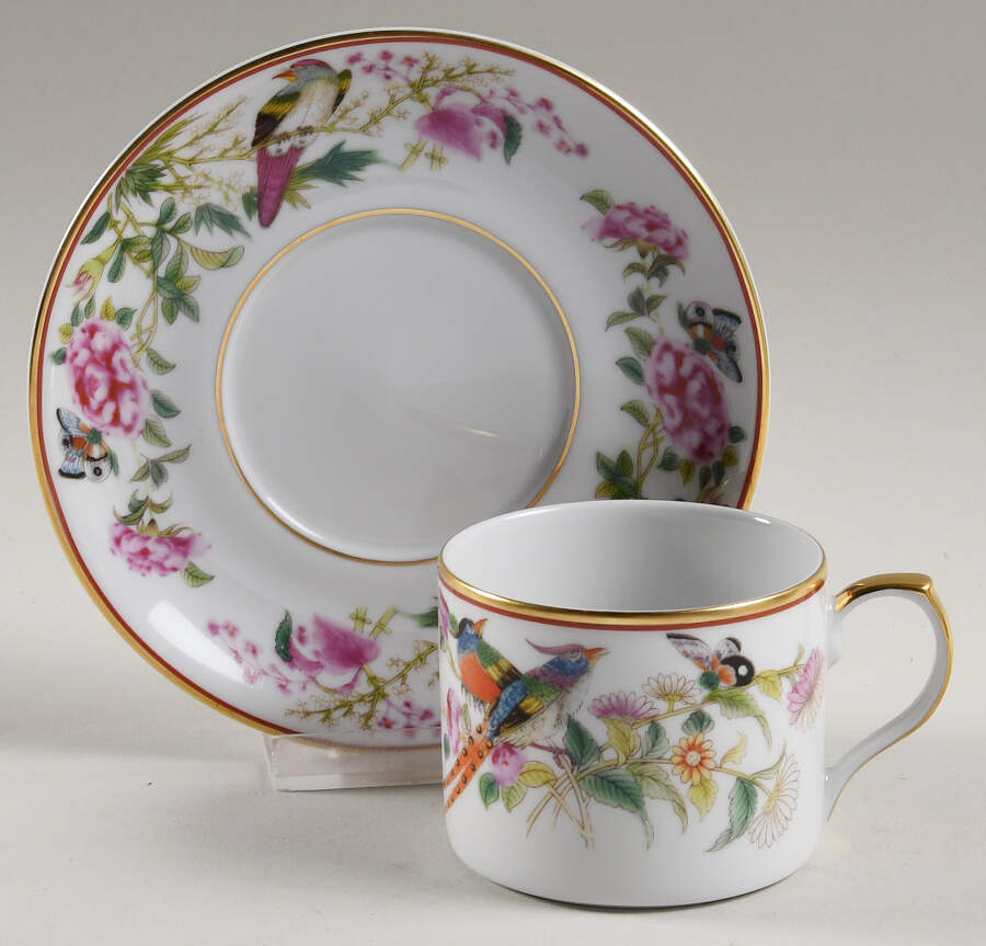 Paco Real Flat Cup & Saucer Set by Vista Alegre-1