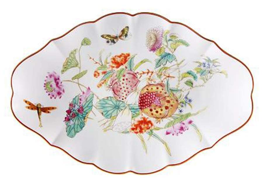 Paco Real 15" Oval Serving Platter by Vista Alegre-1
