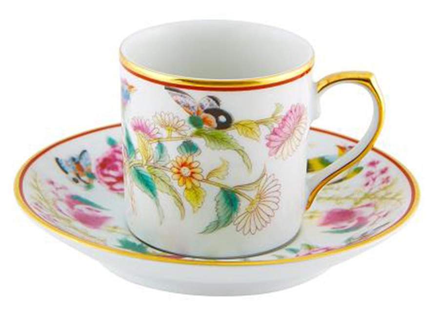 Paco Real Flat Demitasse Cup & Saucer Set by Vista Alegre-1