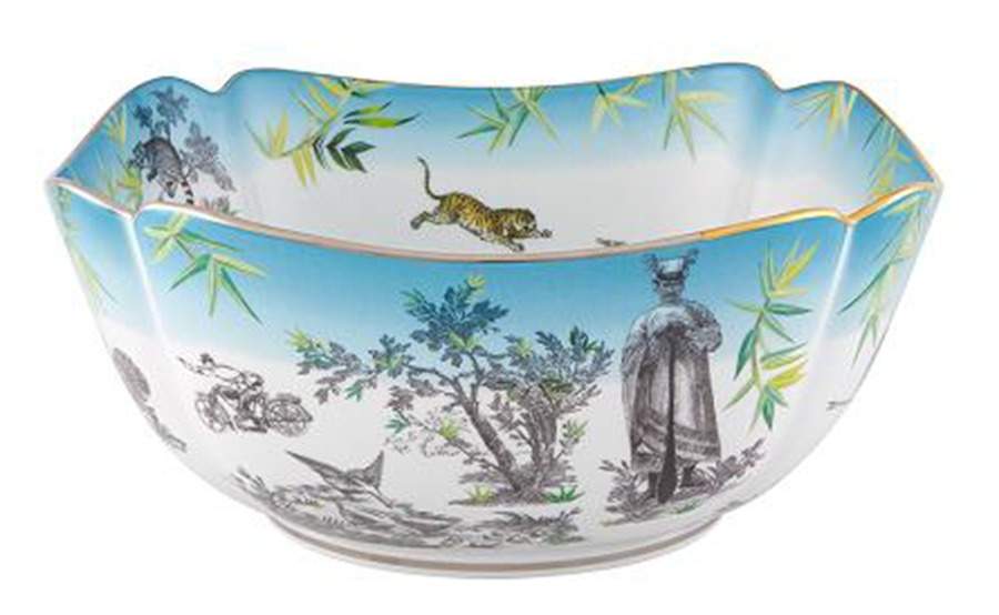 Reveries 10" Square Salad Serving Bowl by Vista Alegre-1