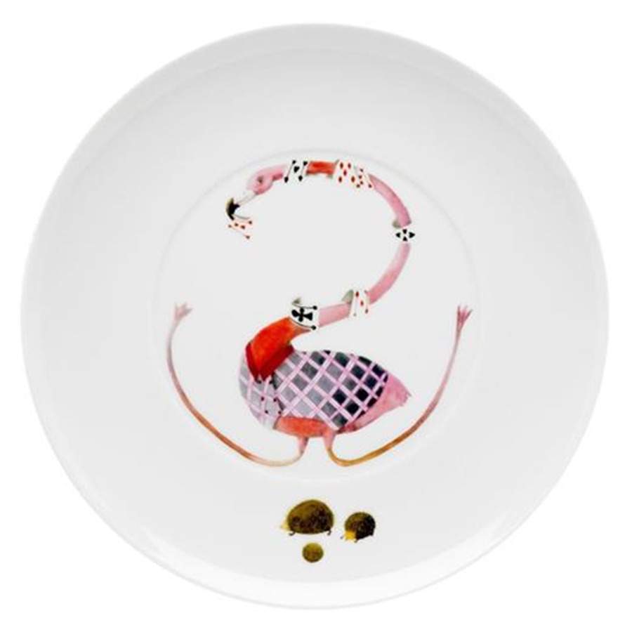 Tea with Alice Salad/Dessert Plate by Vista Alegre-1