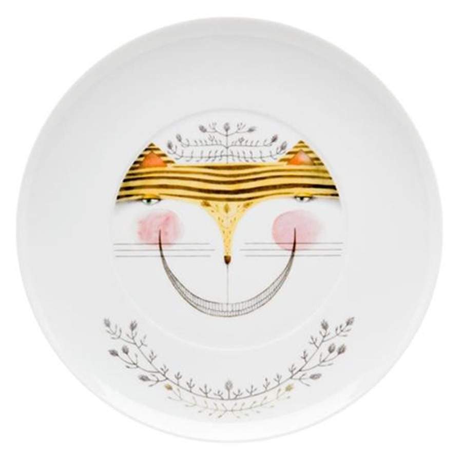 Tea with Alice Salad/Dessert Plate by Vista Alegre-1