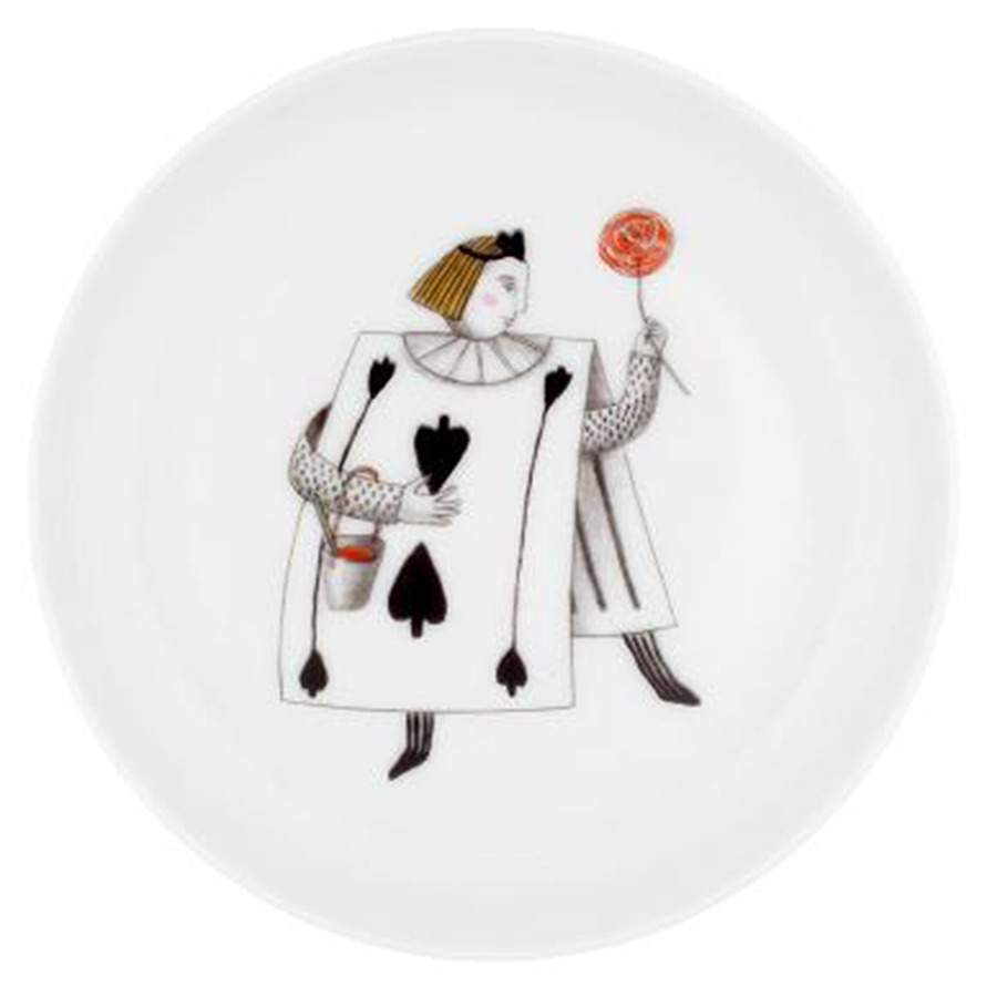 Tea with Alice Cake Plate by Vista Alegre-1