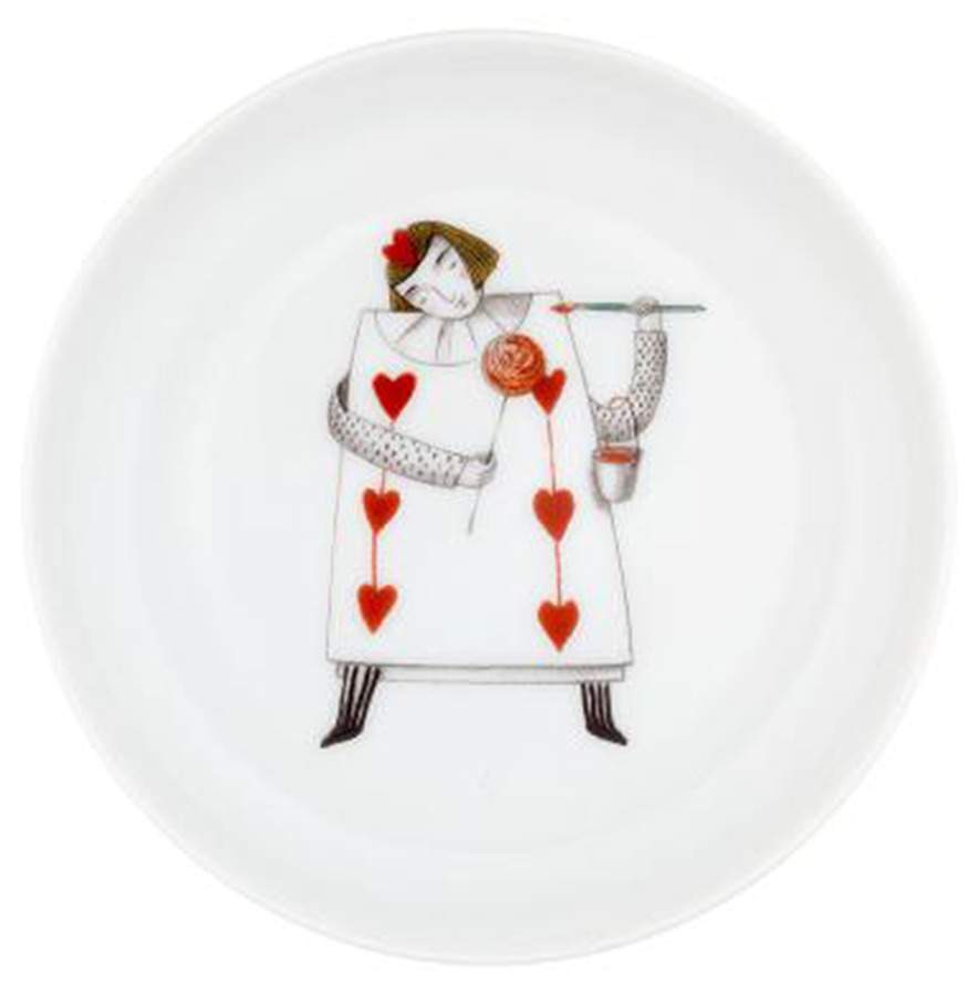 Tea with Alice Cake Plate by Vista Alegre-1
