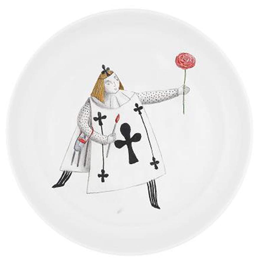 Tea with Alice Cake Plate by Vista Alegre-1