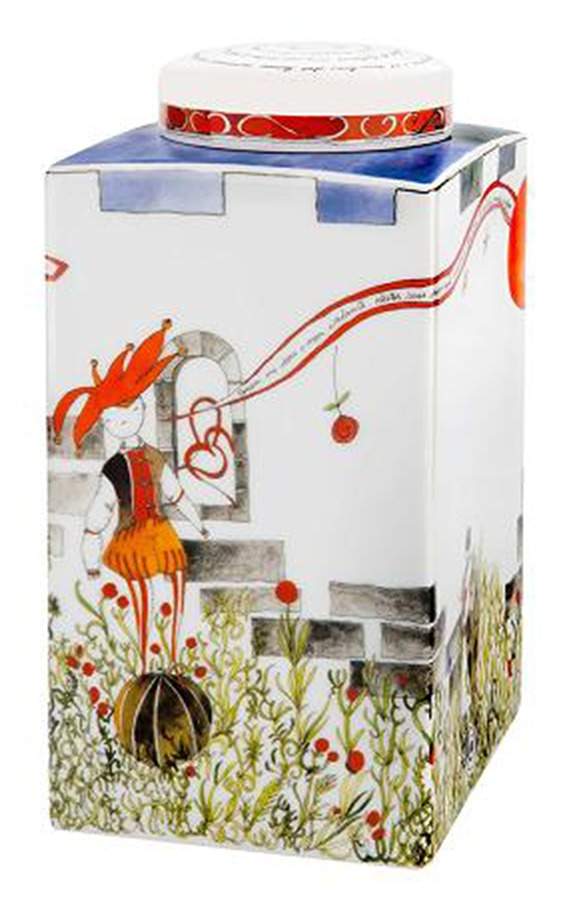 Vimaranes Tea Jar & Lid by Vista Alegre-1