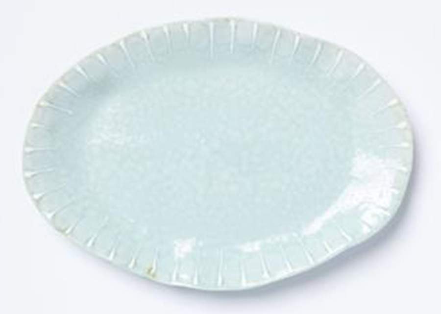 Cascata 17" Oval Serving Platter by Vietri (Italy)-1