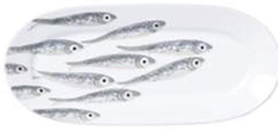 Marina 16" Oval Serving Platter by Vietri (Italy)-1